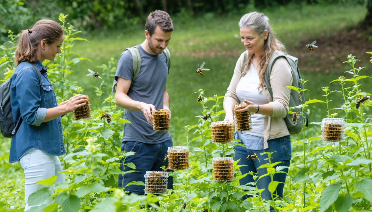 découvrez les techniques efficaces d'étienne martin pour capturer le frelon asiatique et protéger l'environnement.