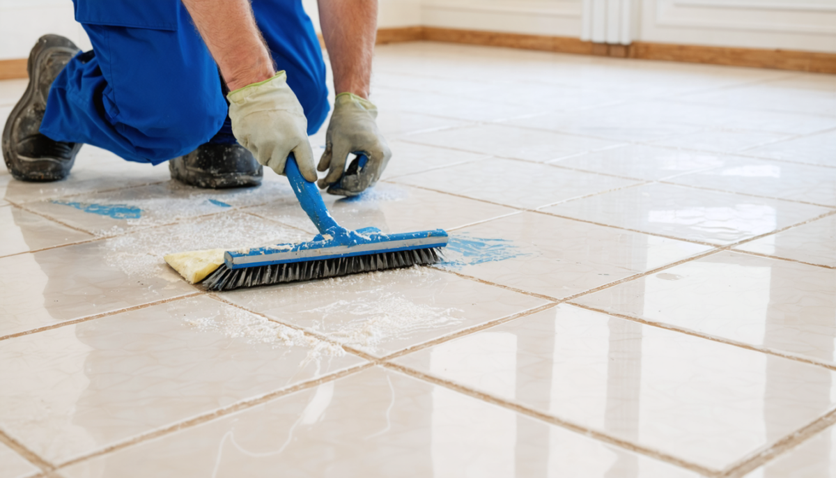 découvrez les meilleures techniques pour nettoyer efficacement votre carrelage après des travaux de rénovation et retrouvez un sol propre et éclatant facilement.