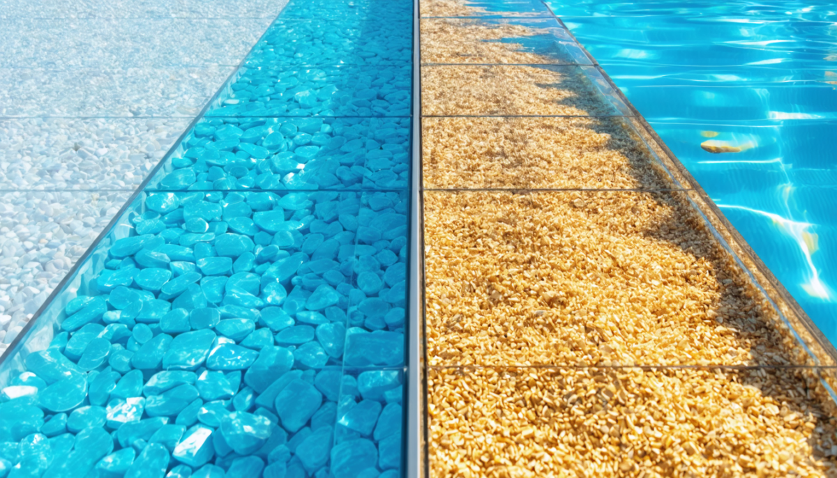 découvrez quel matériau de filtre piscine choisir entre verre et sable pour obtenir une eau cristalline et parfaitement filtrée, et profitez d'une baignade saine et claire tout l'été.