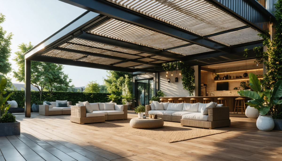 découvrez comment une pergola bioclimatique transforme votre terrasse en un espace confortable et adaptable, parfait pour profiter de chaque saison en toute sérénité.