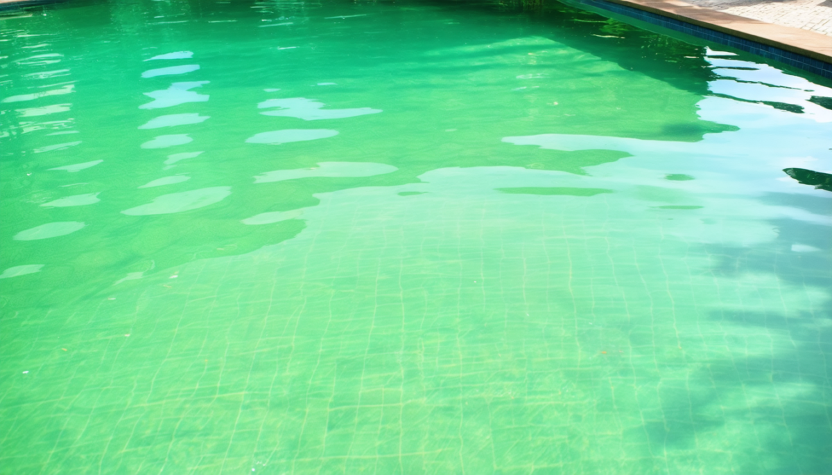 découvrez les raisons pour lesquelles l'eau de votre piscine peut devenir verte sans la présence d'algues et comment y remédier efficacement.