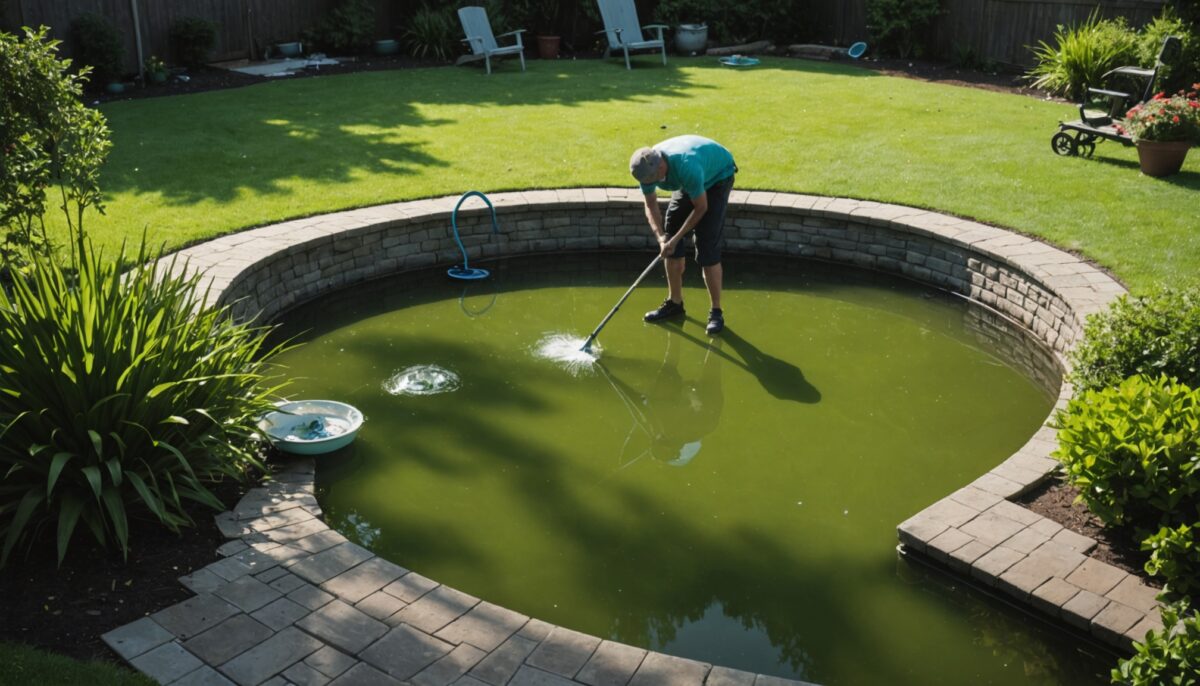 Comment transformer une piscine verte en un bassin limpide en moins de 48 heures ?