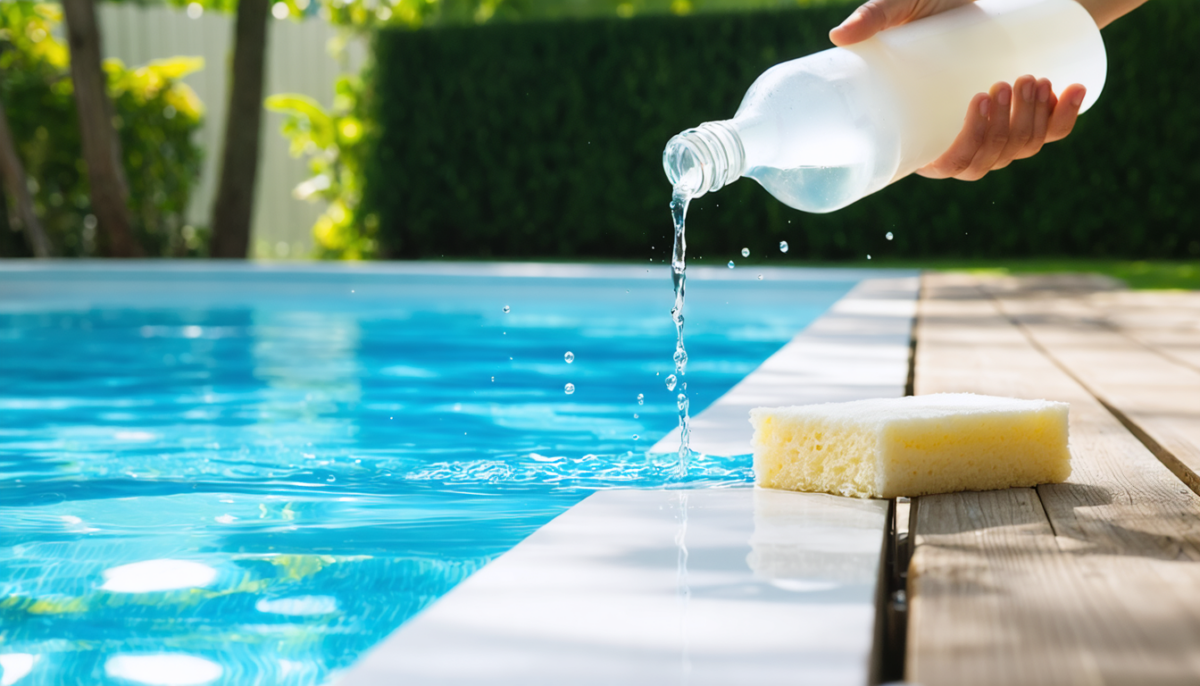 découvrez comment nettoyer efficacement et écologiquement la ligne d’eau de votre piscine avec du vinaigre blanc, une solution naturelle et économique.