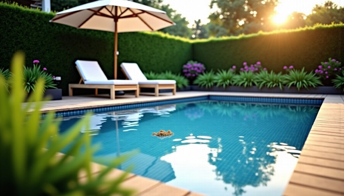 Comprendre l'origine de la poussière marron au fond de votre piscine et les astuces pour l'éliminer efficacement
