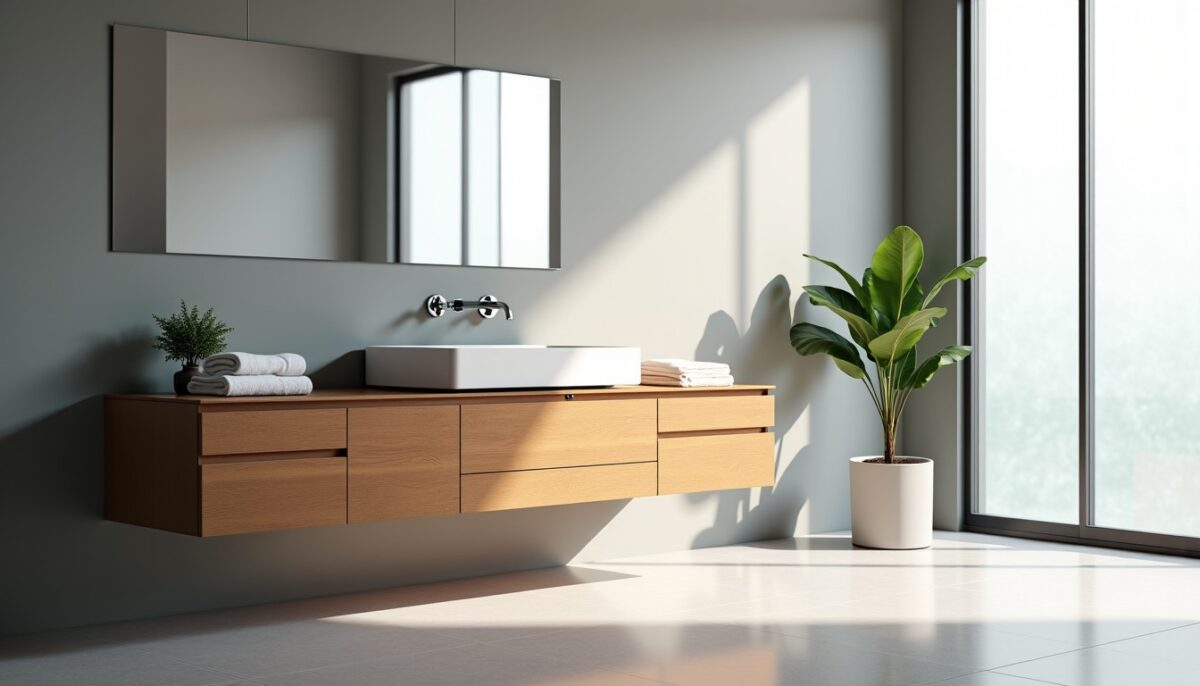 Comment déterminer la hauteur idéale pour votre meuble de salle de bain ?