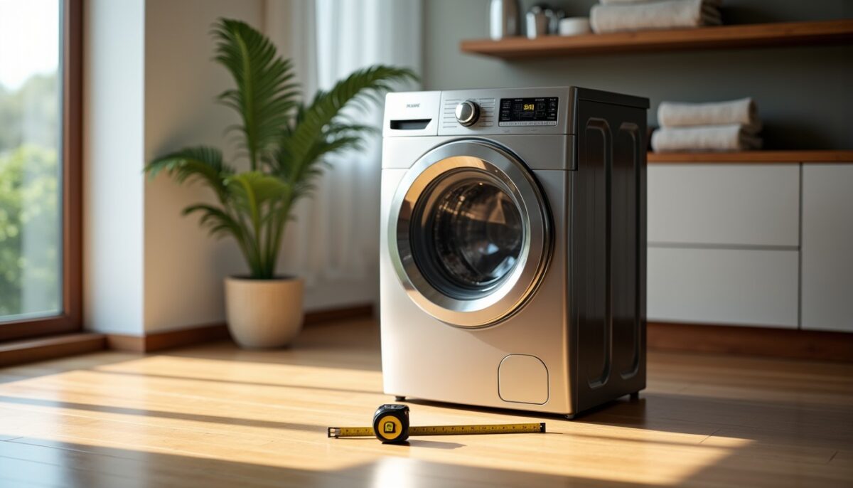 Hauteur d'une machine à laver : guide pratique pour une mesure précise