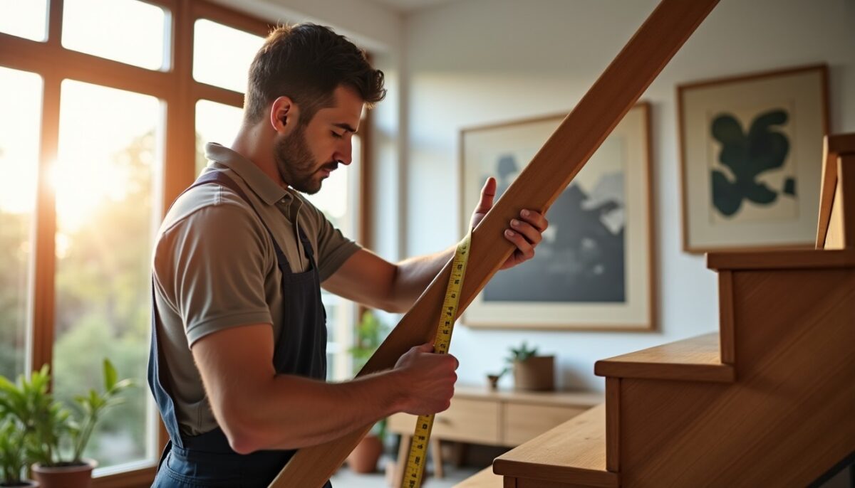Comment déterminer la hauteur idéale pour une main courante d'escalier ?