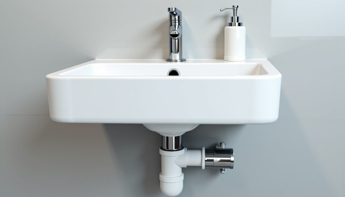 Quelle est la hauteur idéale pour l'évacuation d'un lavabo ?