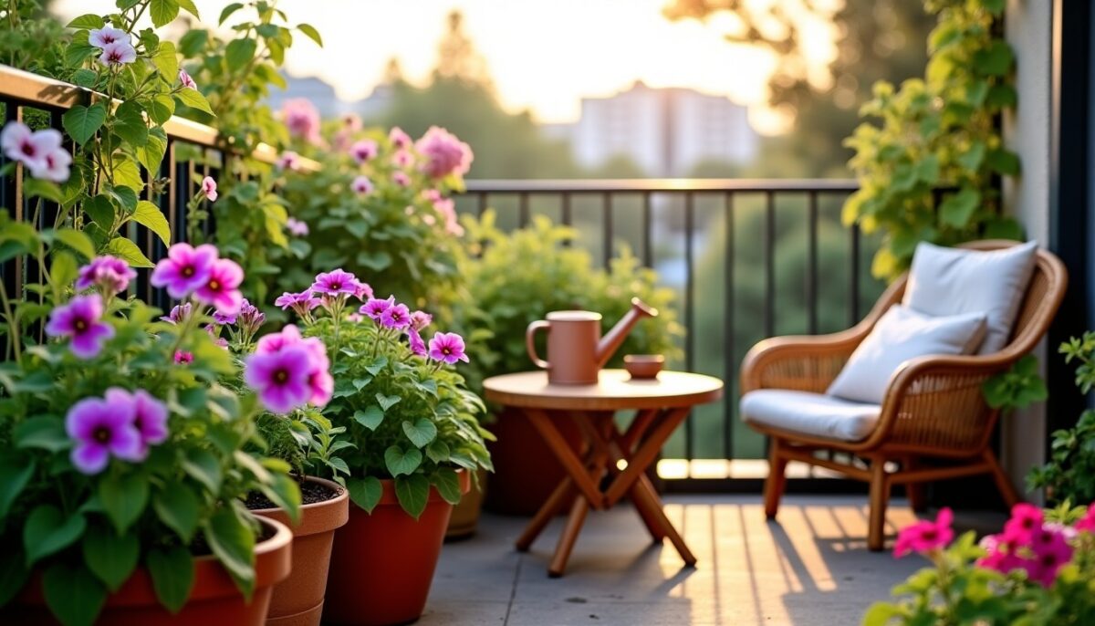 Guide pour créer un balcon fleuri alliant durabilité et élégance
